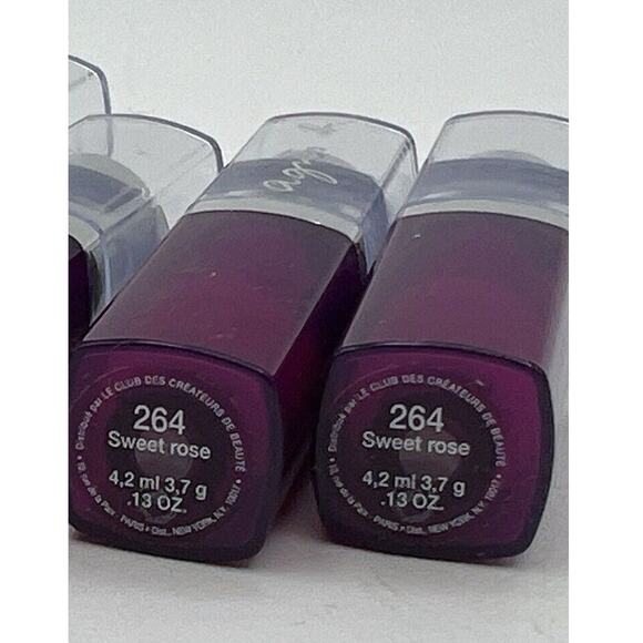 2 Le Club Des Créateurs De Beaute Agnes B. Lipstick #265 Sweet Rose Pink Shimmer - Picture 4 of 4